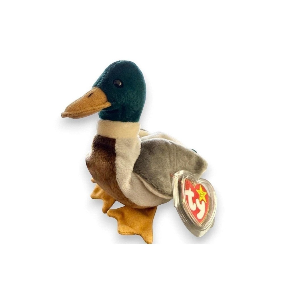 Jake the Mallard Duck | Pondside Pal | Mint Heart Tag TY Beanie Baby